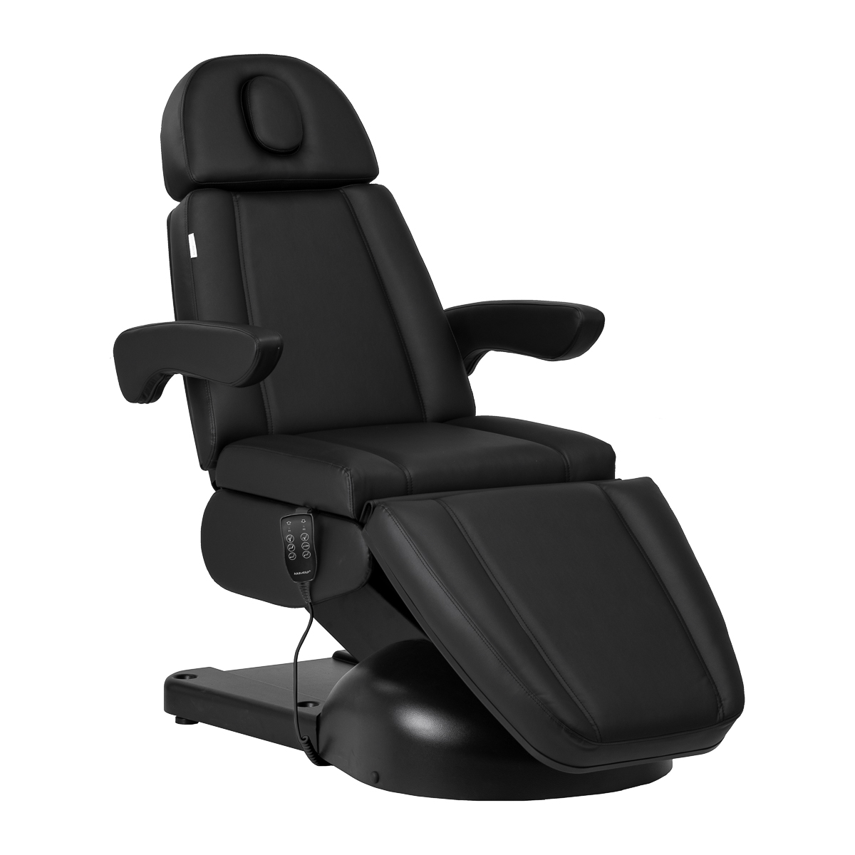 Kosmetologinis fotelis Azzurro Lux 3m, juodas