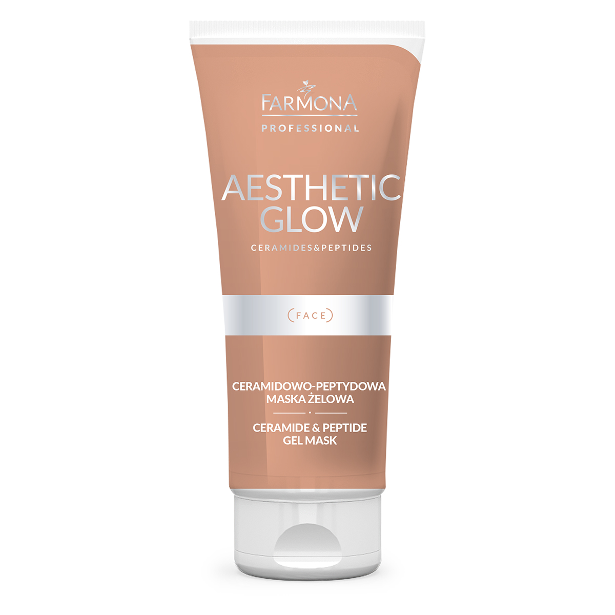 Farmona Aesthetic Glow ceramidinė-peptidinė gelinė kaukė, 200 ml