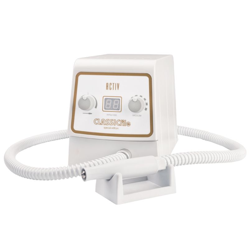 EXO PROFESSIONAL CLASSIC FILE profesionali freza su dulkių ištraukimu,300 W