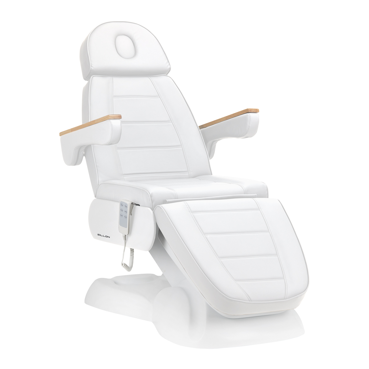 Profesionali elektrinė kosmetologinė kėdė - gultas SILLON Lux 273b SH, 3 variklių