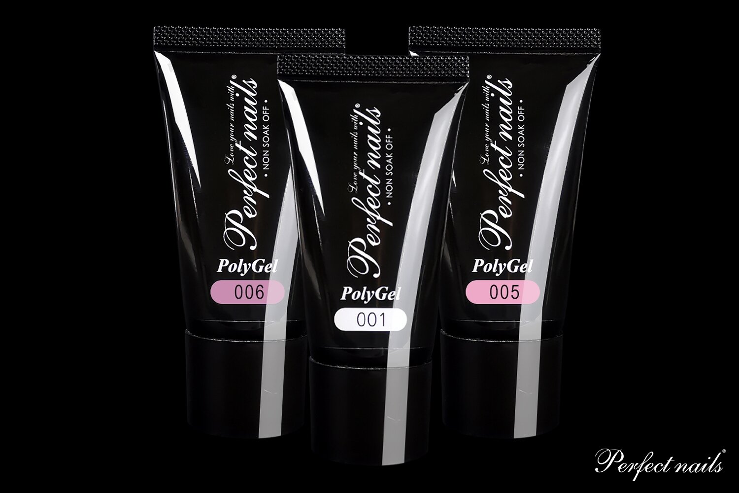 Akrilo gelio rinkinys "PolyGel Pro Kit" | 30ml x 3vnt.