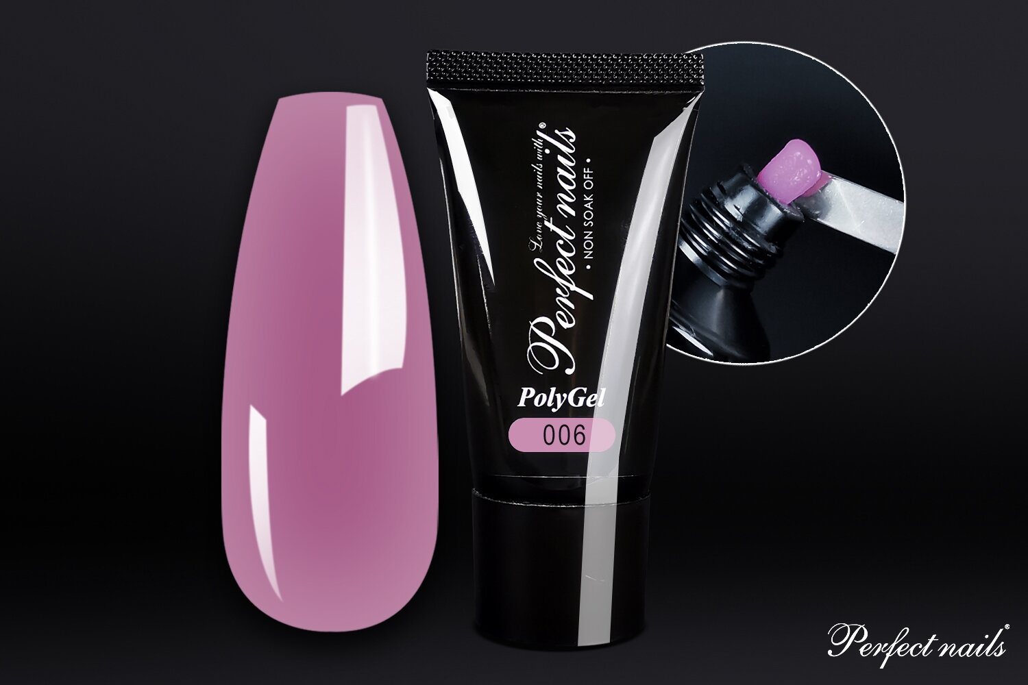 Akrilo gelis "PolyGel 006" | 30ml