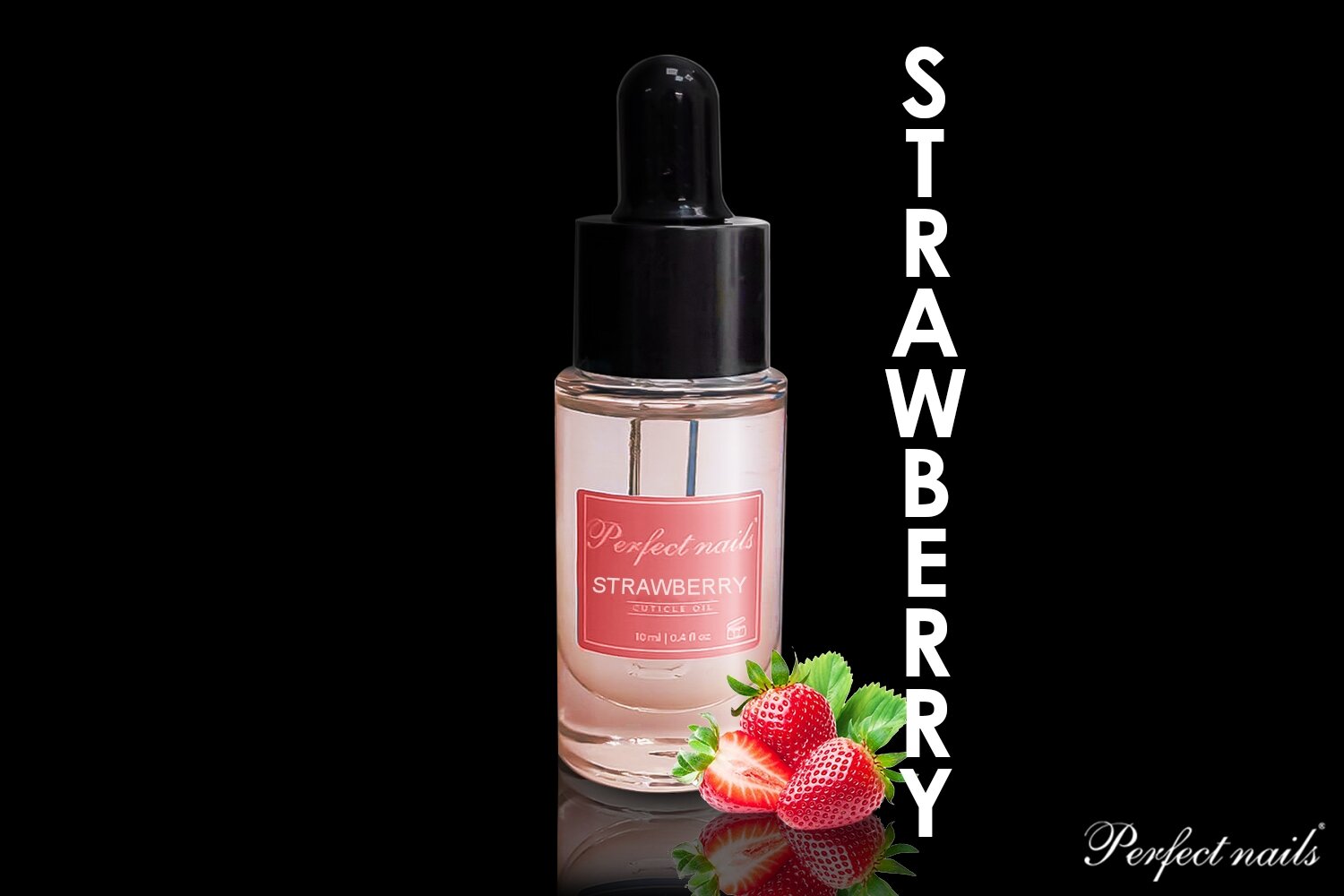 Aliejukas odelėms "STRAWBERRY" | 10ml su pipete