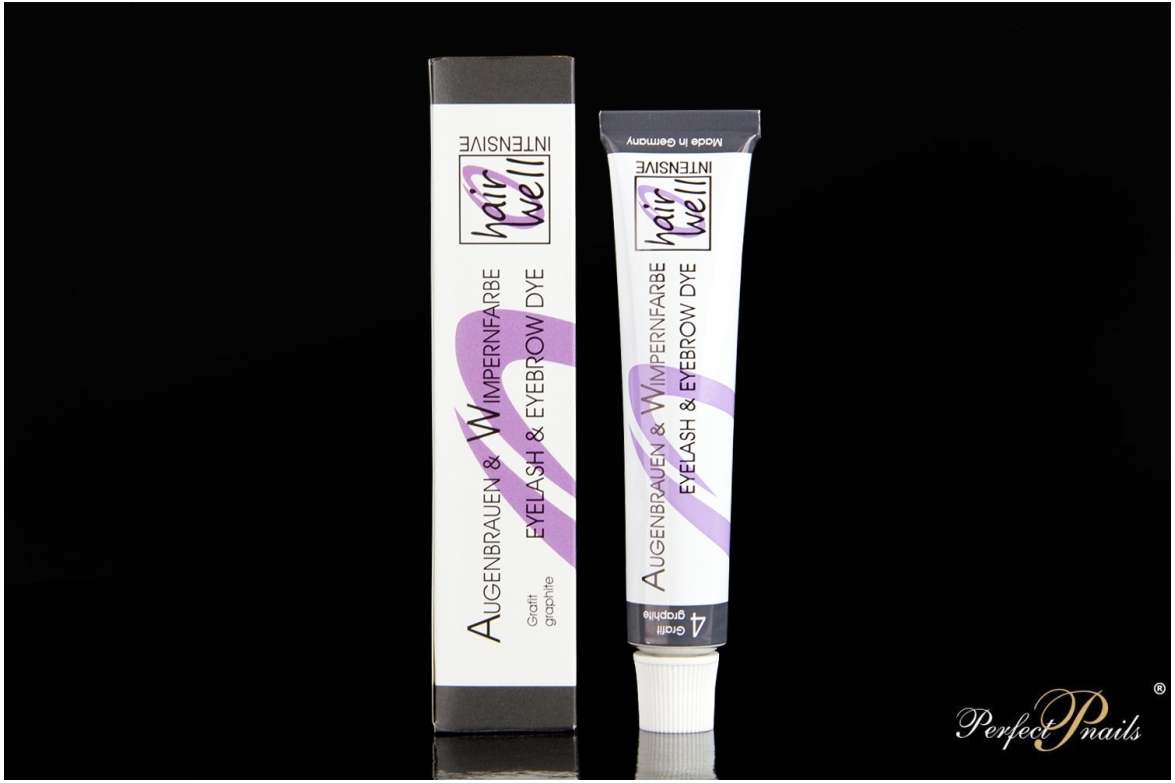 Antakių/blakstienų dažai "Hairwell Graphite"