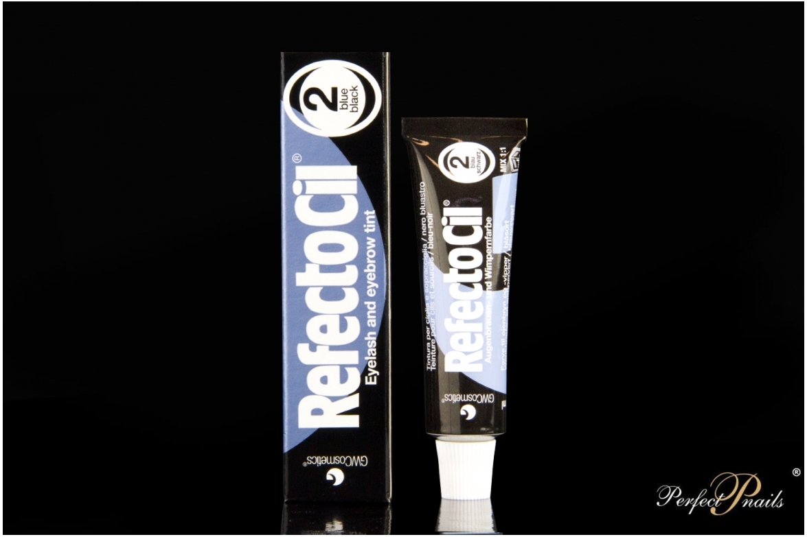 Antakių/blakstienų dažai "RefectoCil Blue Black"