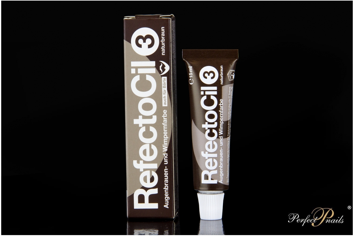 Antakių/blakstienų dažai "RefectoCil Natural Brown"