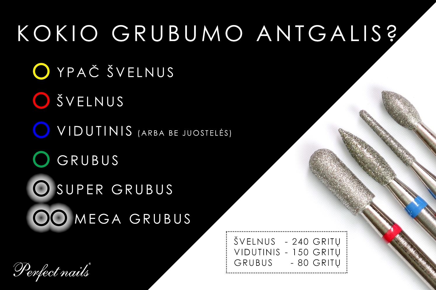 Deimantinis el.dildės-frezos antgalis „Liepsnelė“ | Ø0.21, ↑0.8 | Raudona juostele
