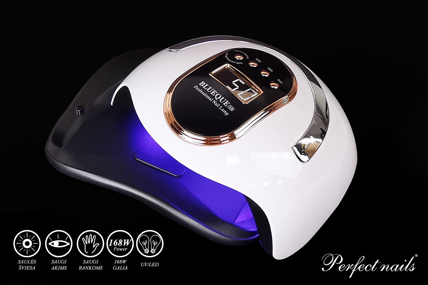 Hibridinė lempa 168W | BLUEQUE V8