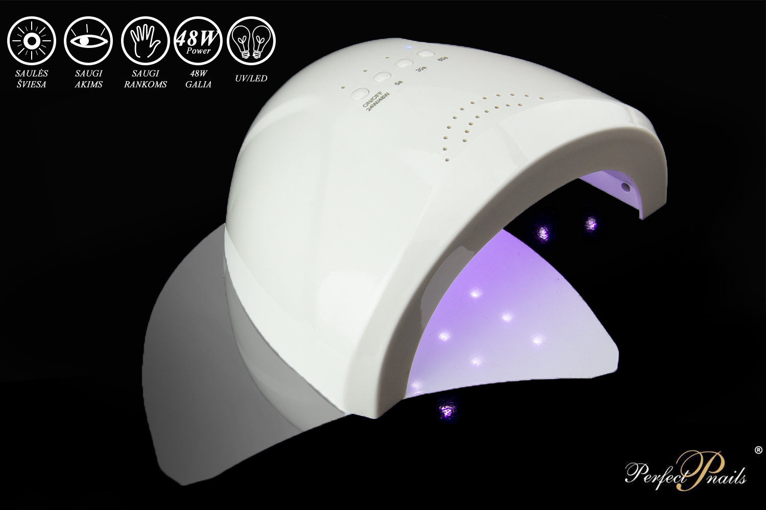 Hibridinė lempa 48W | PRO S1 PINK