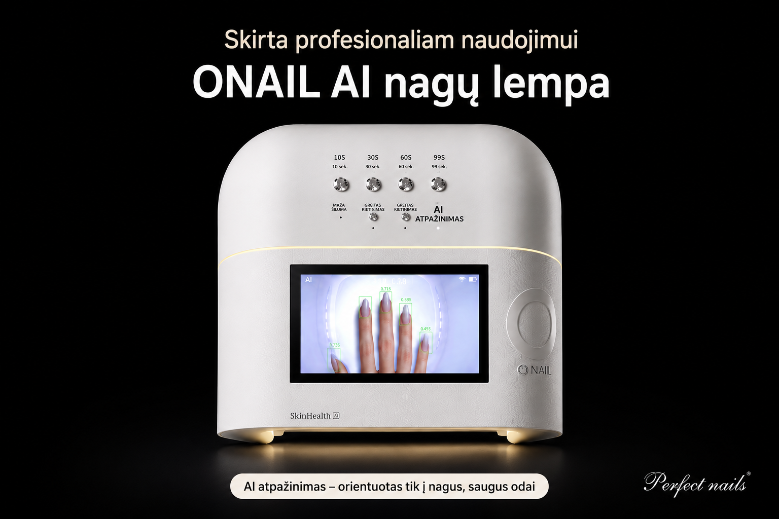 Išmanioji Led lempa "Onail AI"