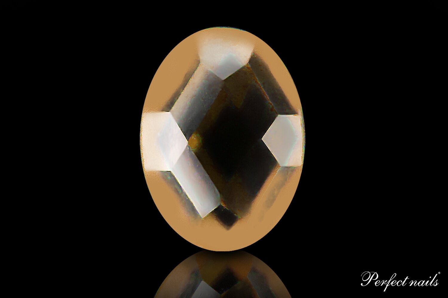 Kristalai "Oval Coffe" | 1 vnt.