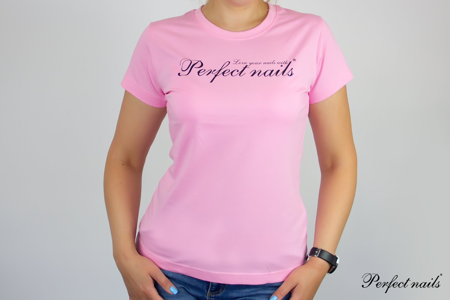Marškinėliai "Perfect Nails Pink"