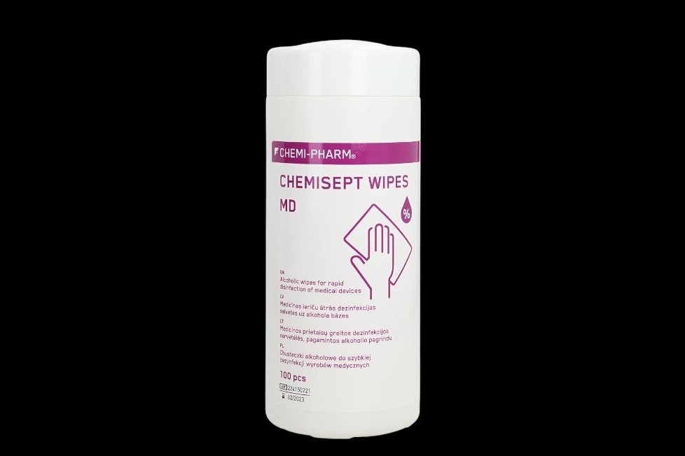 Chemisept Wipes dezinfekcinės servetėlės