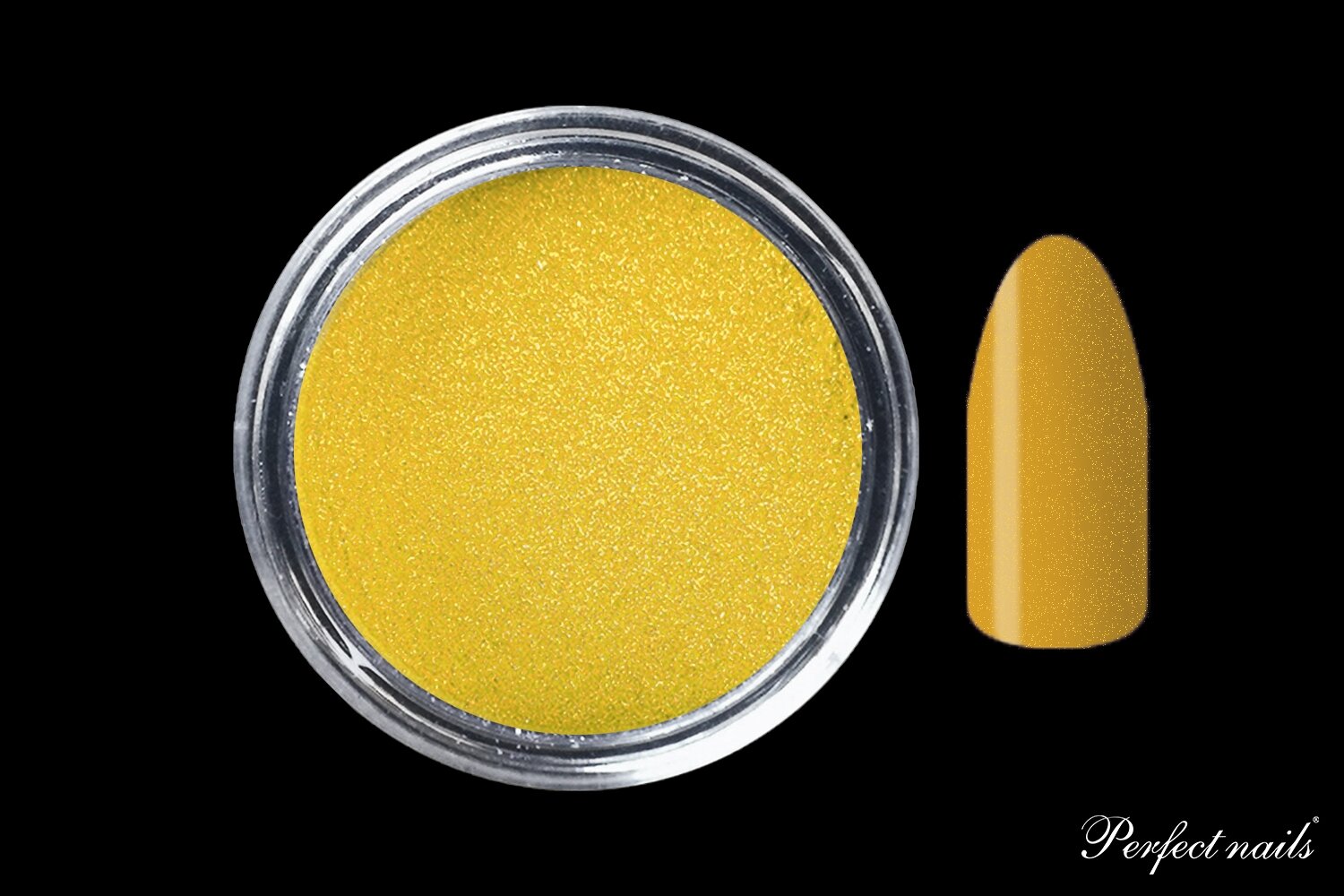 Pigmentinė pudra "Crystal Yellow"