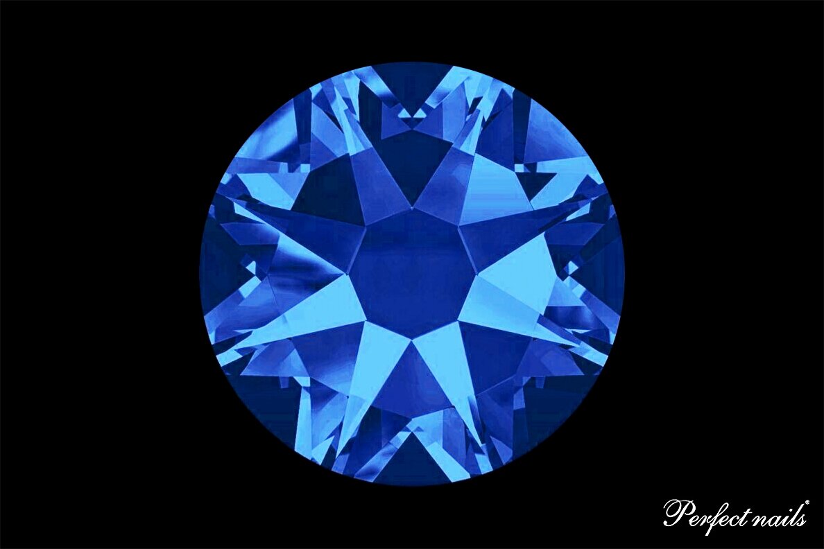 Swarovski kristalai "Sapphire" | 50vnt.