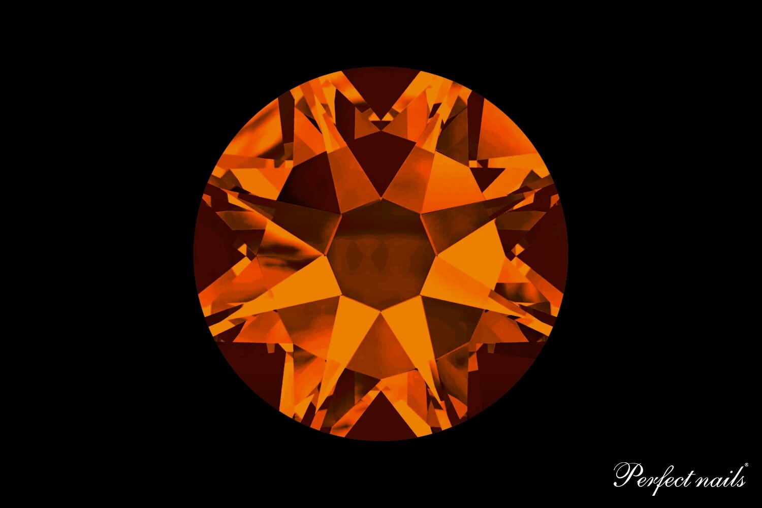 Swarovski kristalai "Smoked Topaz" | 50vnt.
