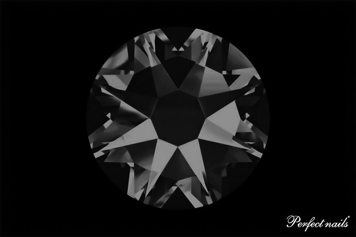 Swarovski kristalai "Jet" | 50vnt.