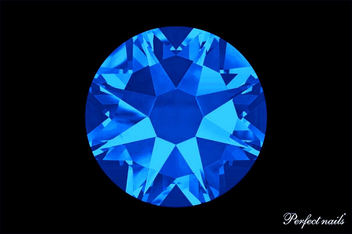 Swarovski kristalai "Capri Blue" | 50vnt.