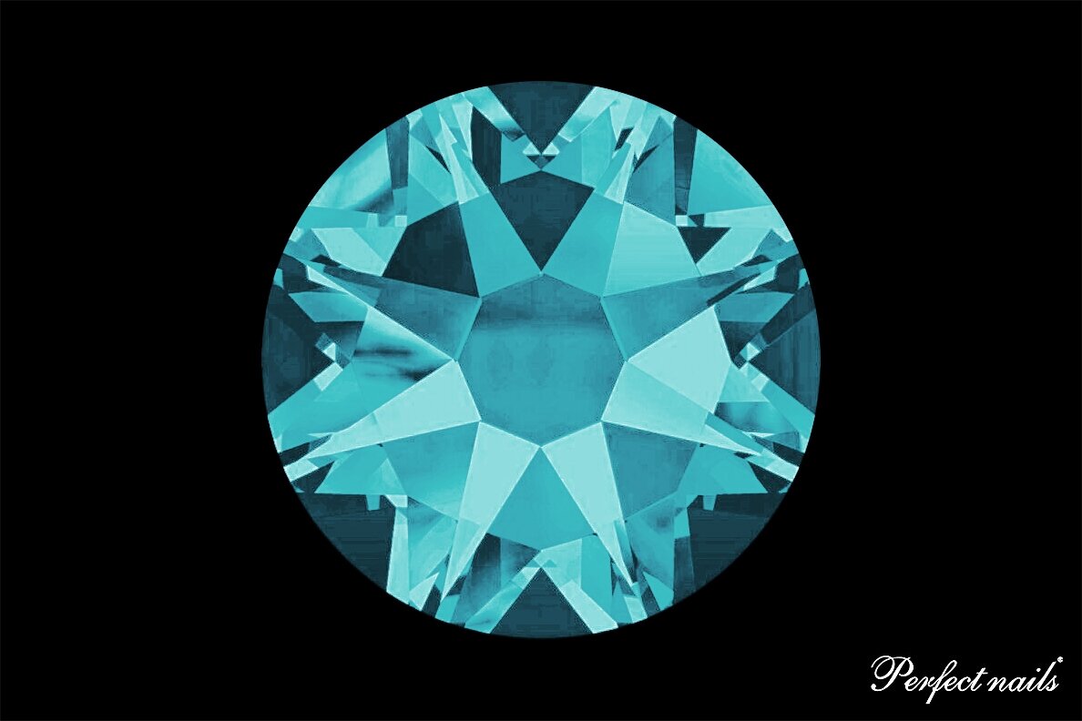 Swarovski kristalai "Aquamarine" | 50vnt.