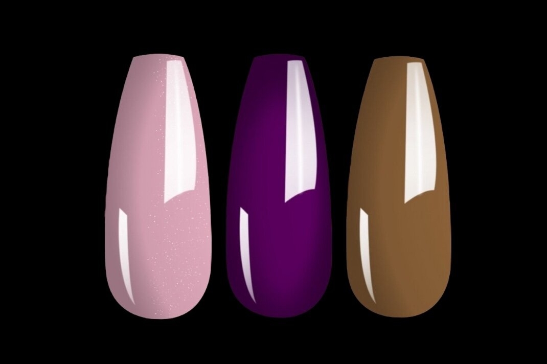 UV/LED geliniai lakai 3vnt | 7ml