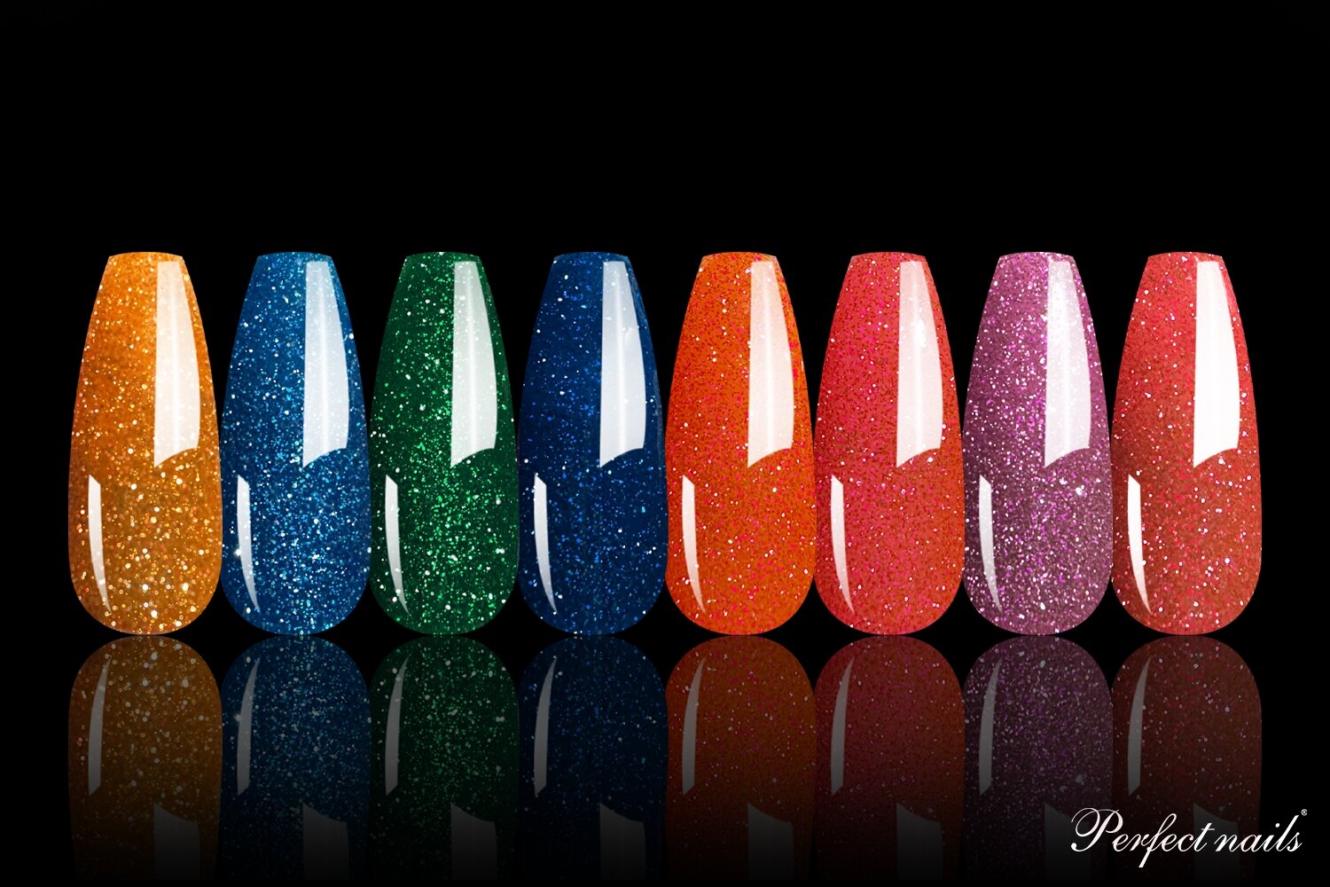 UV/LED geliniai lakai FLASH | 7ml x 8vnt