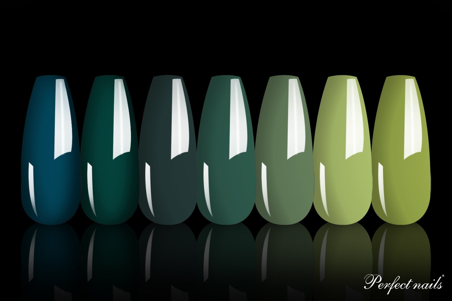 UV/LED geliniai lakai No.58 | 7ml x 7vnt