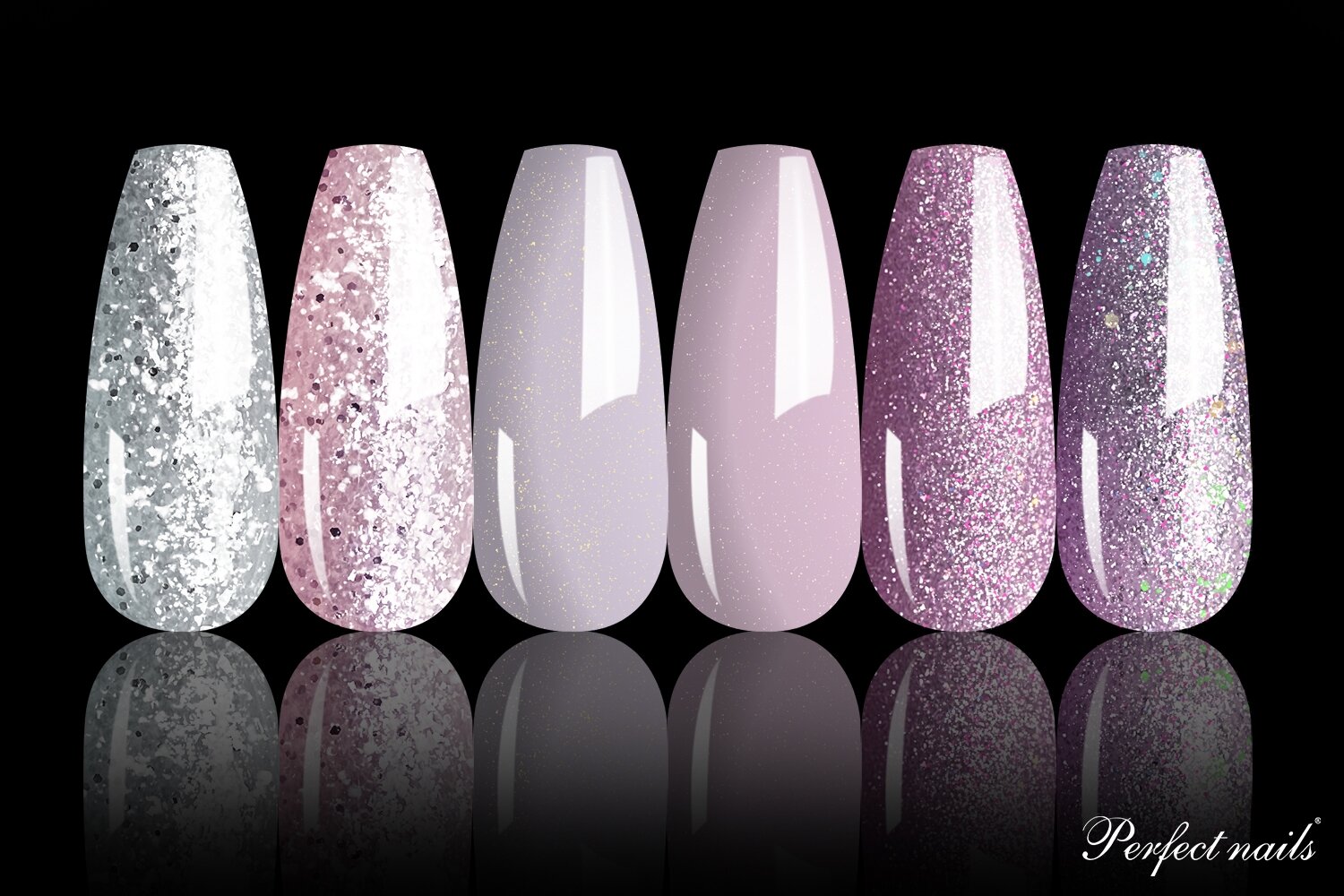 UV/LED geliniai lakai No.63 | 7ml x 6vnt.
