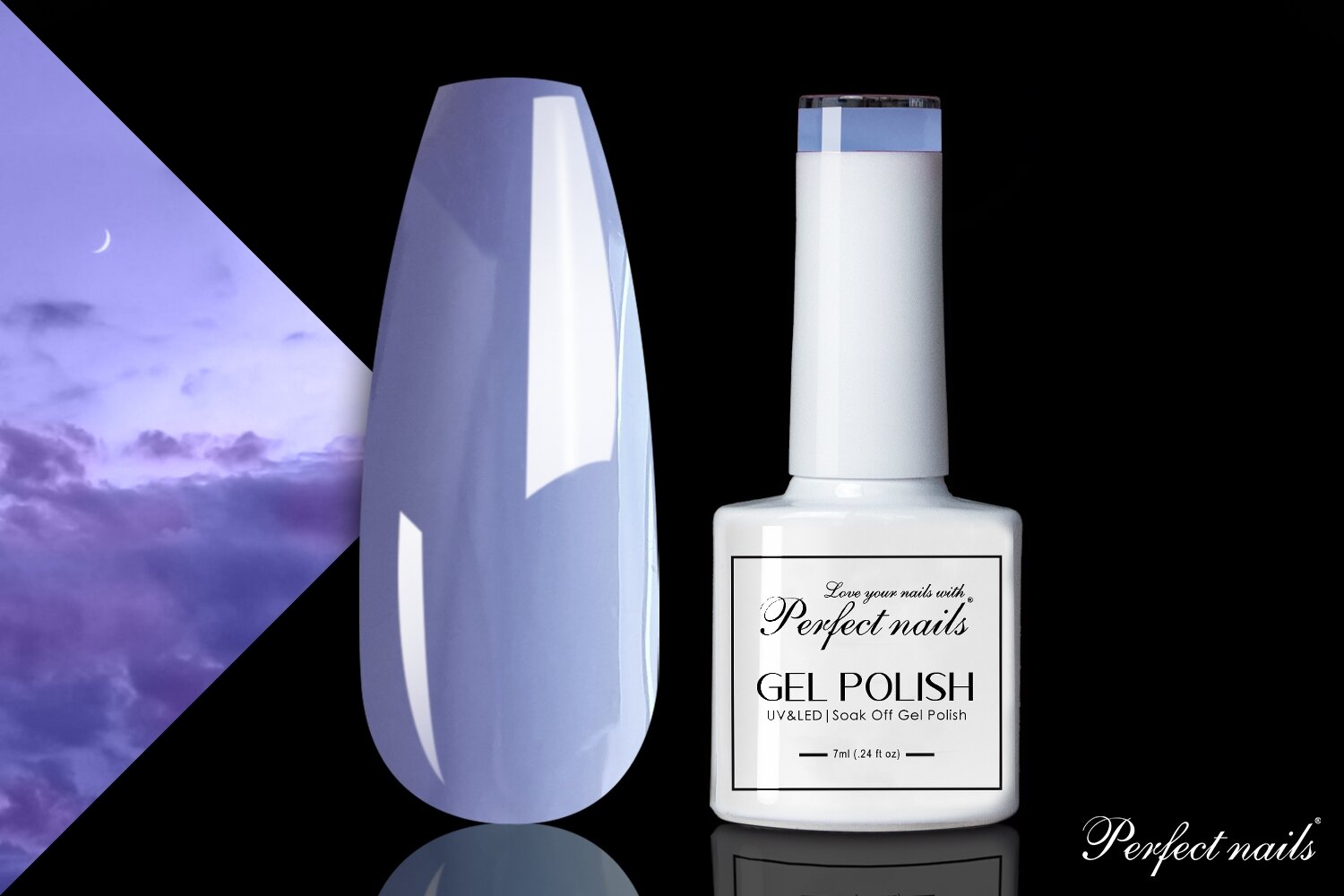 UV/LED gelinis lakas "Very Peri" 47.13 | 7ml