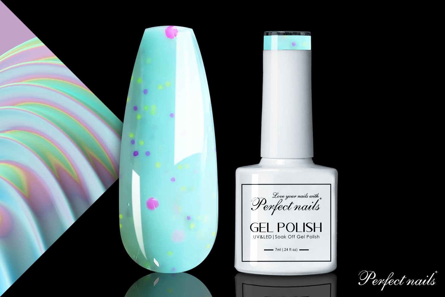 UV/LED gelinis lakas "Ice Cream 04" | 7ml