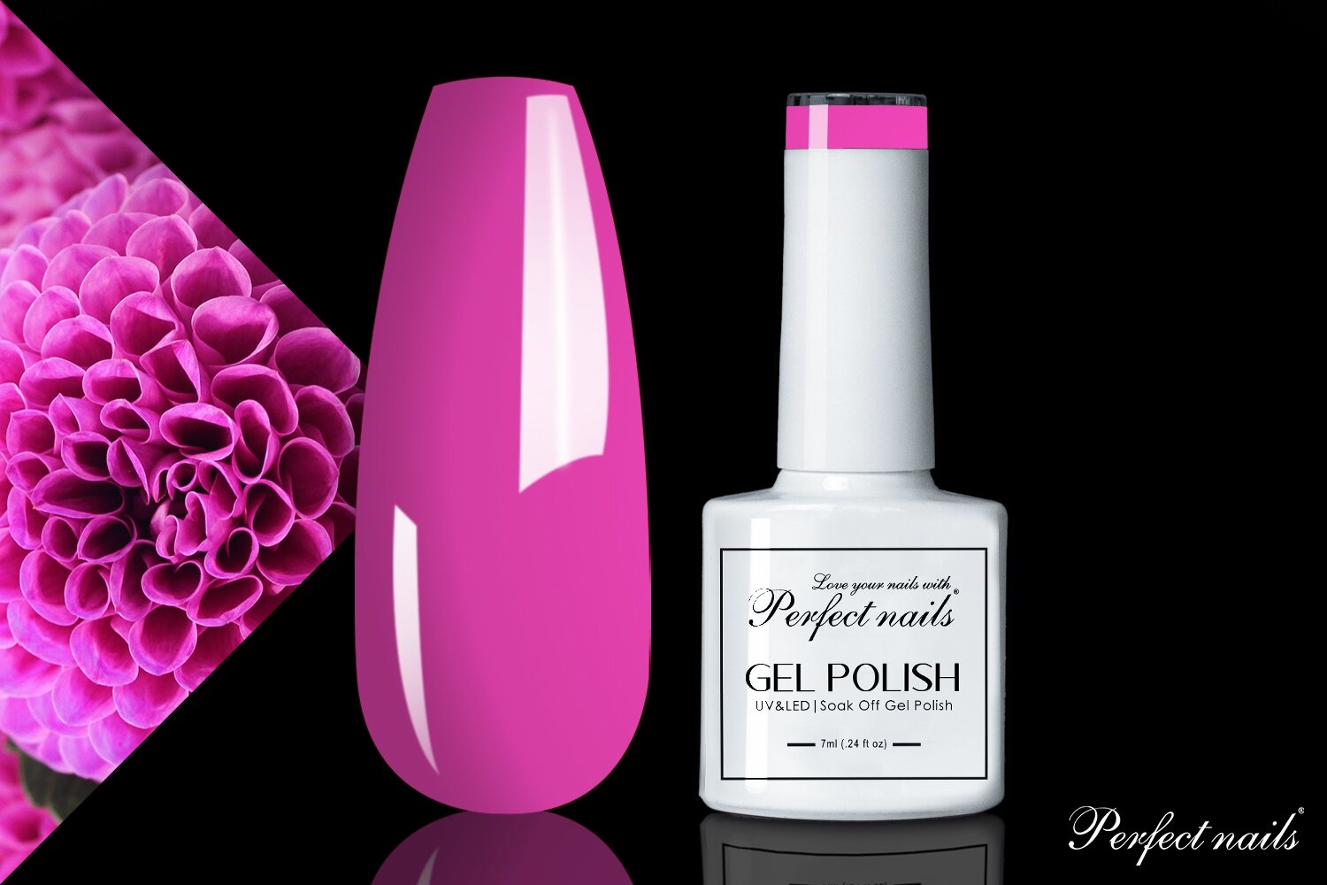 UV/LED gelinis lakas 54.3 | 7ml