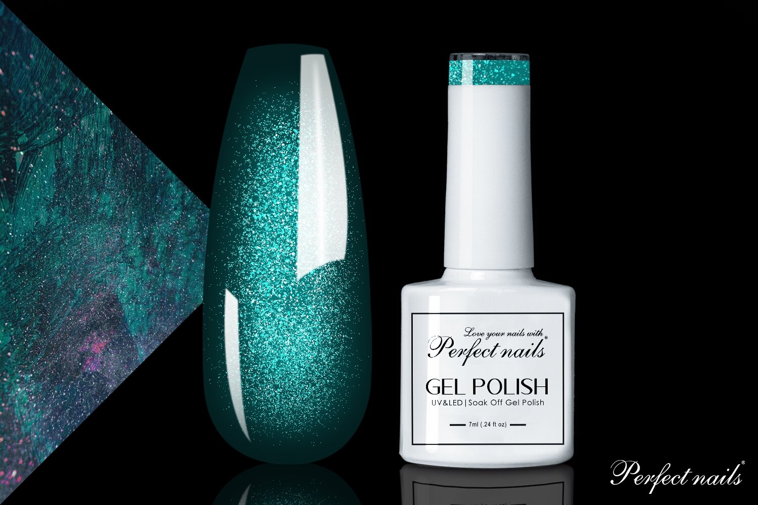 UV/LED gelinis lakas "MERMAID" 026 | 7ml
