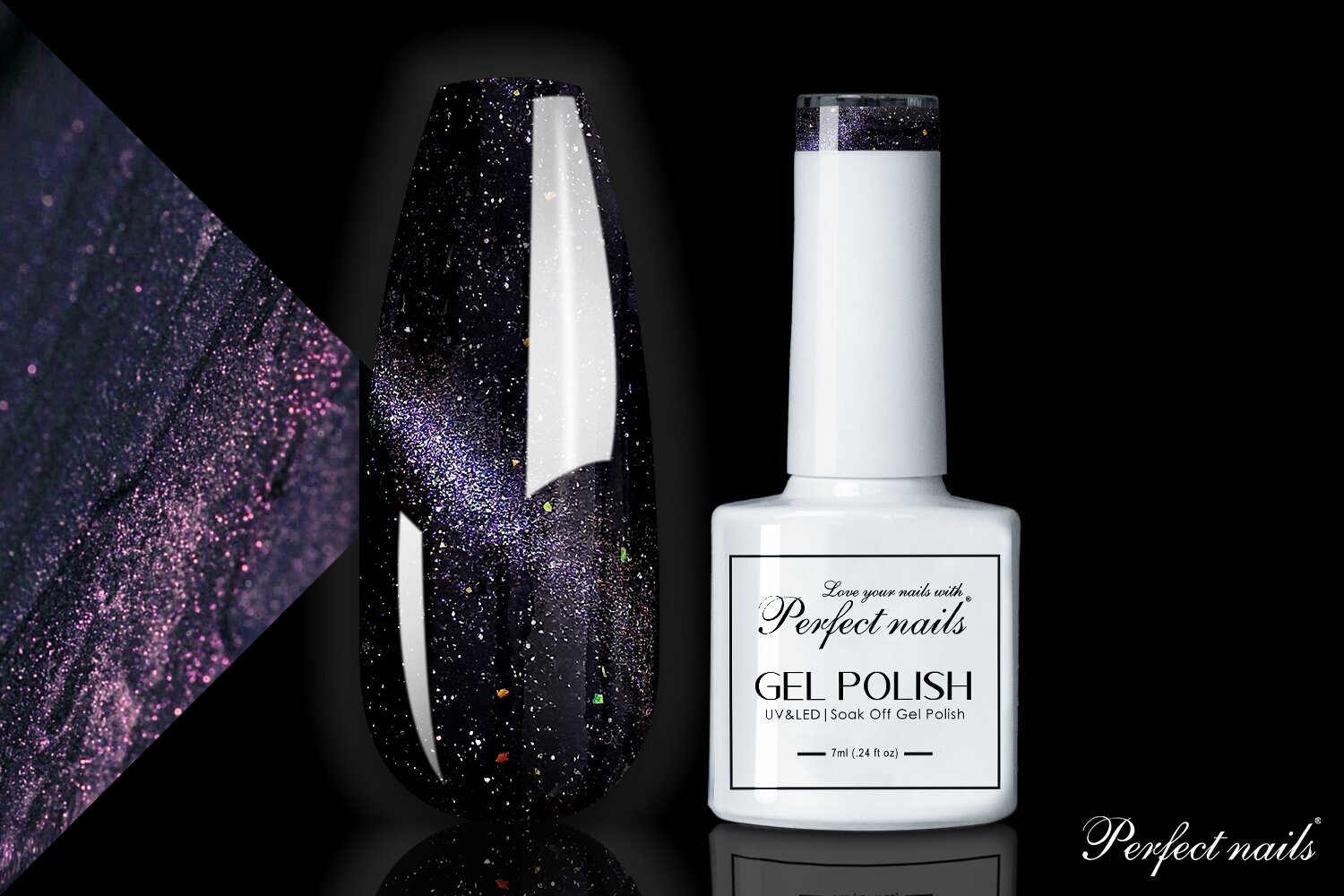 UV/LED gelinis lakas "Cat Eyes 226" | 7ml