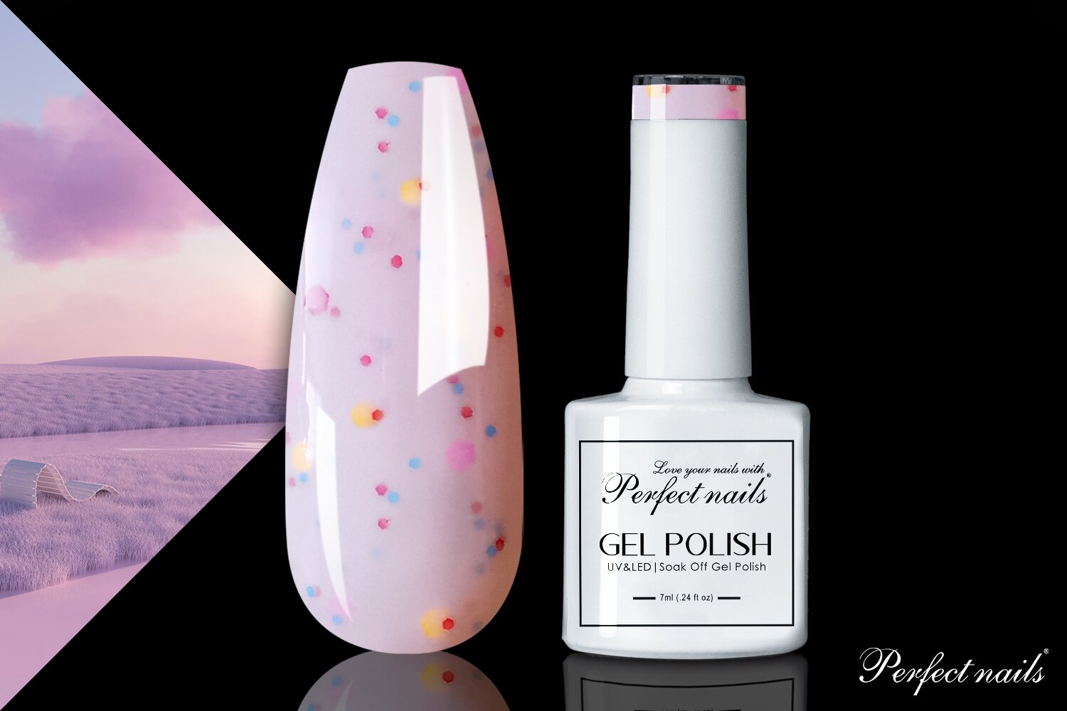 UV/LED gelinis lakas "Ice Cream 03" | 7ml