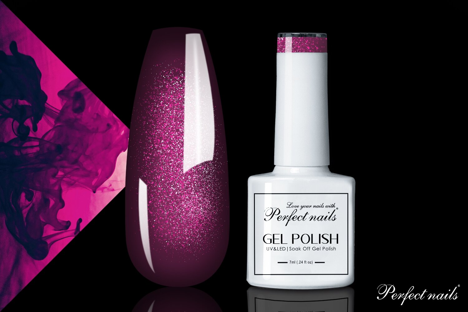 UV/LED gelinis lakas "MERMAID" 015 | 7ml