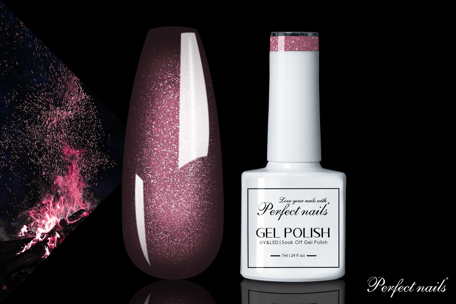 UV/LED gelinis lakas "MERMAID" 002 | 7ml