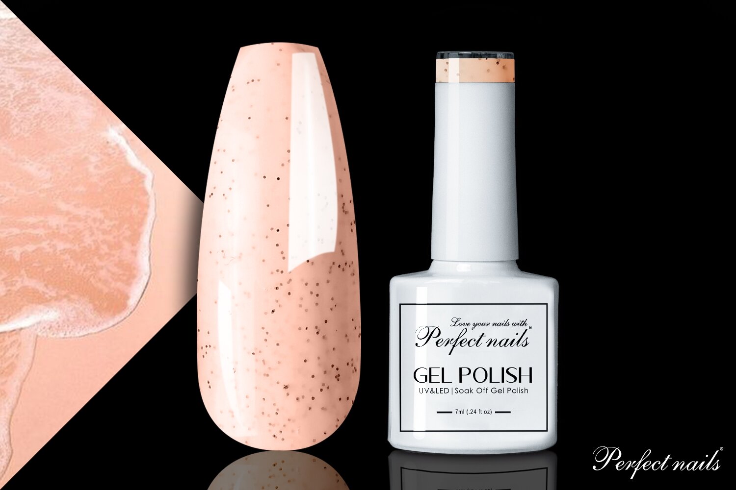 UV/LED gelinis lakas "Poppy" | 7ml
