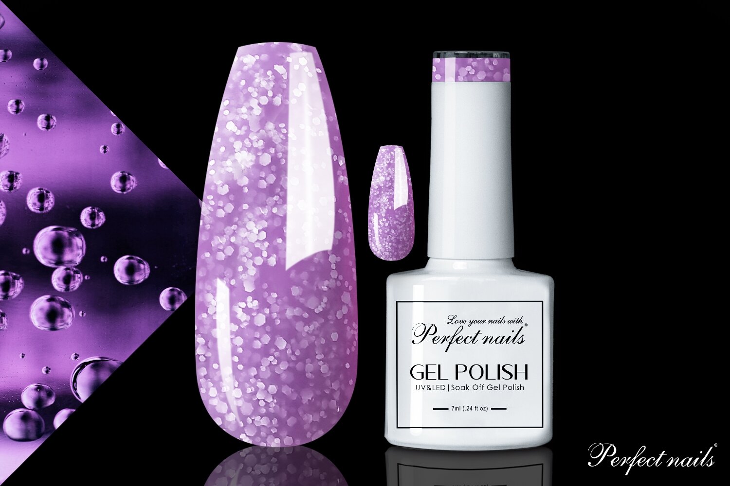 UV/LED gelinis lakas "Sweet Dots 01" | 7ml