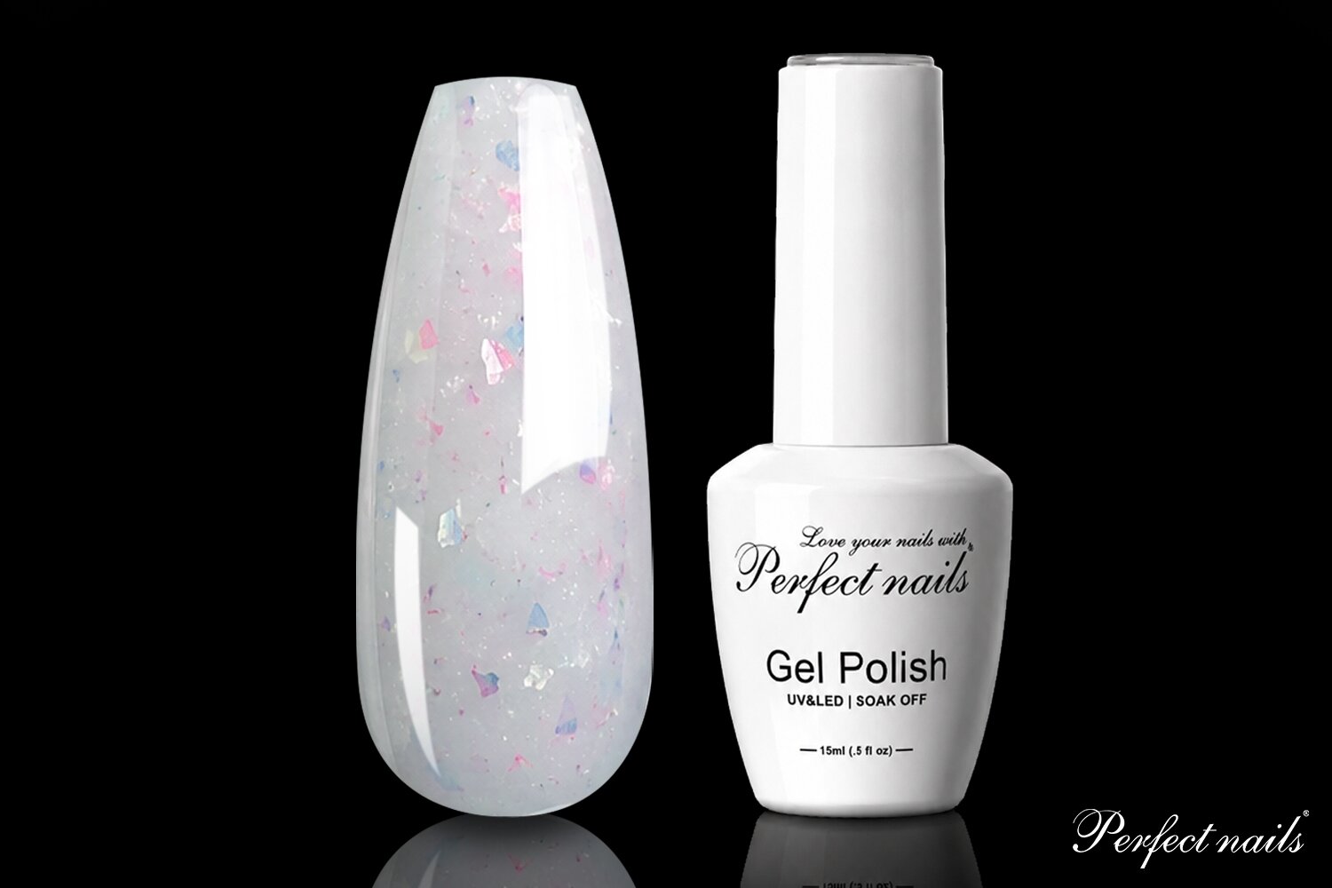 UV/LED gelio lako kaučiukinė bazė „Camelia"