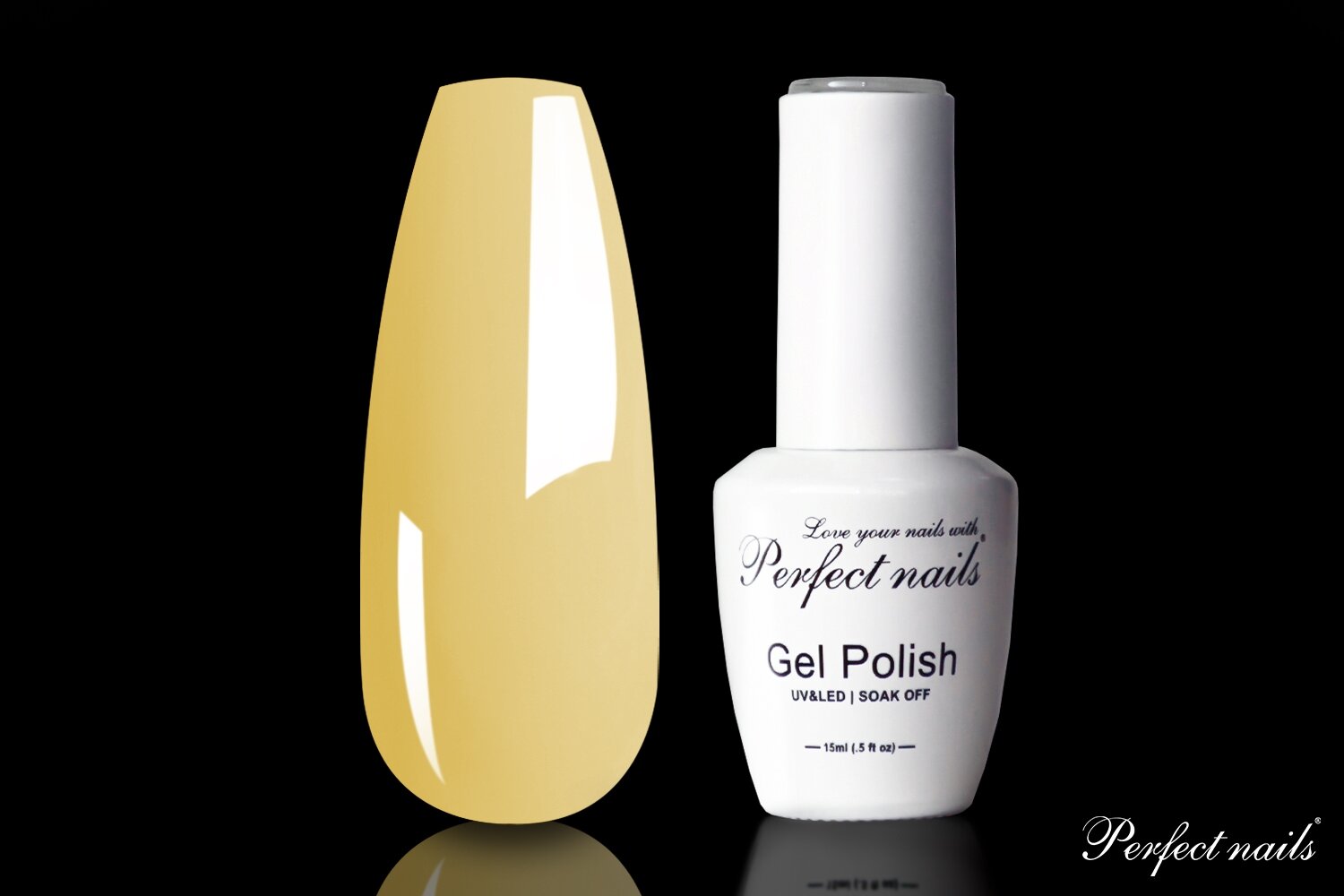 UV/LED gelio lako kaučiukinė bazė „Mango"
