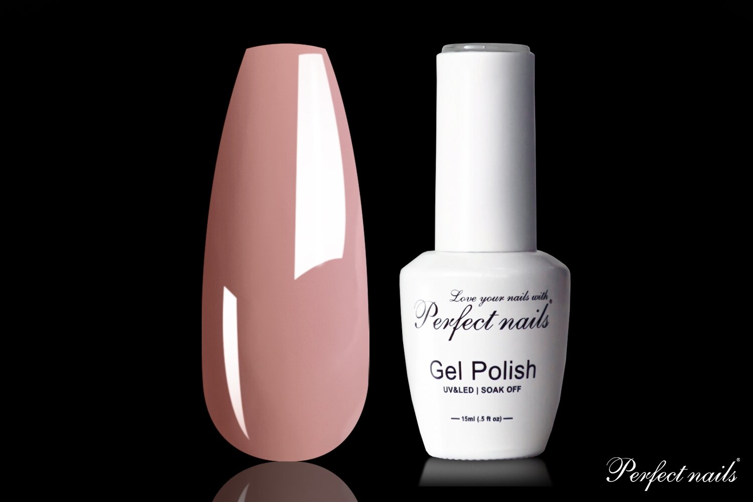UV/LED gelio lako kaučiukinė bazė „RB Cover Base Beige“