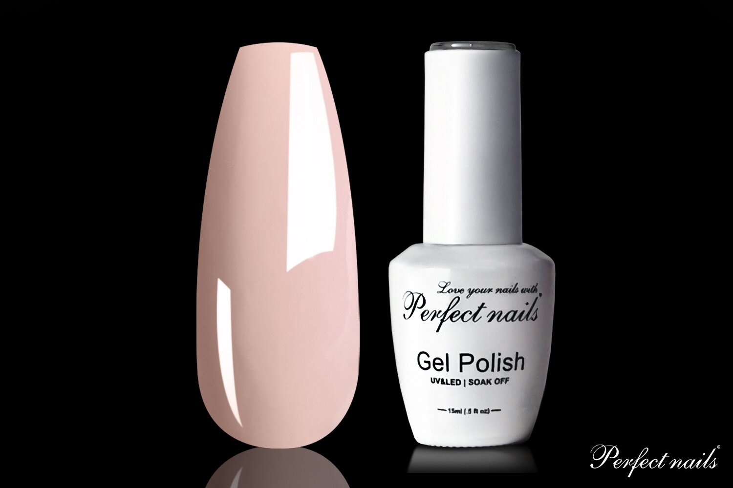 UV/LED gelio lako kaučiukinė bazė „RB Cover Base Vanilla Skin"