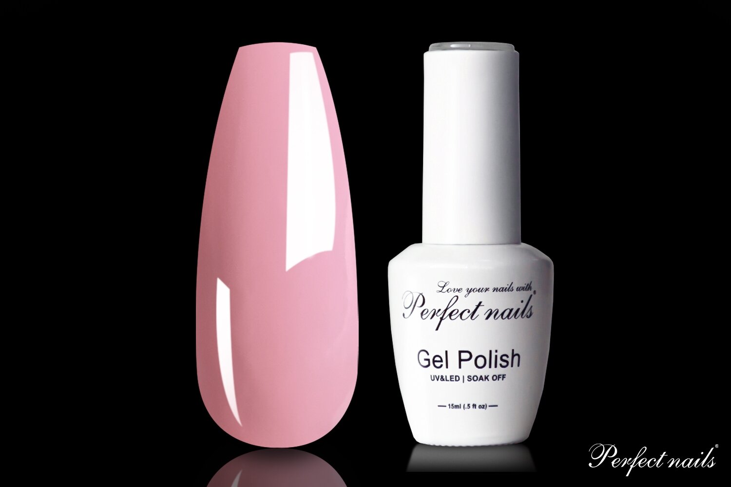 UV/LED gelio lako kaučiukinė bazė „RB My Love Base “