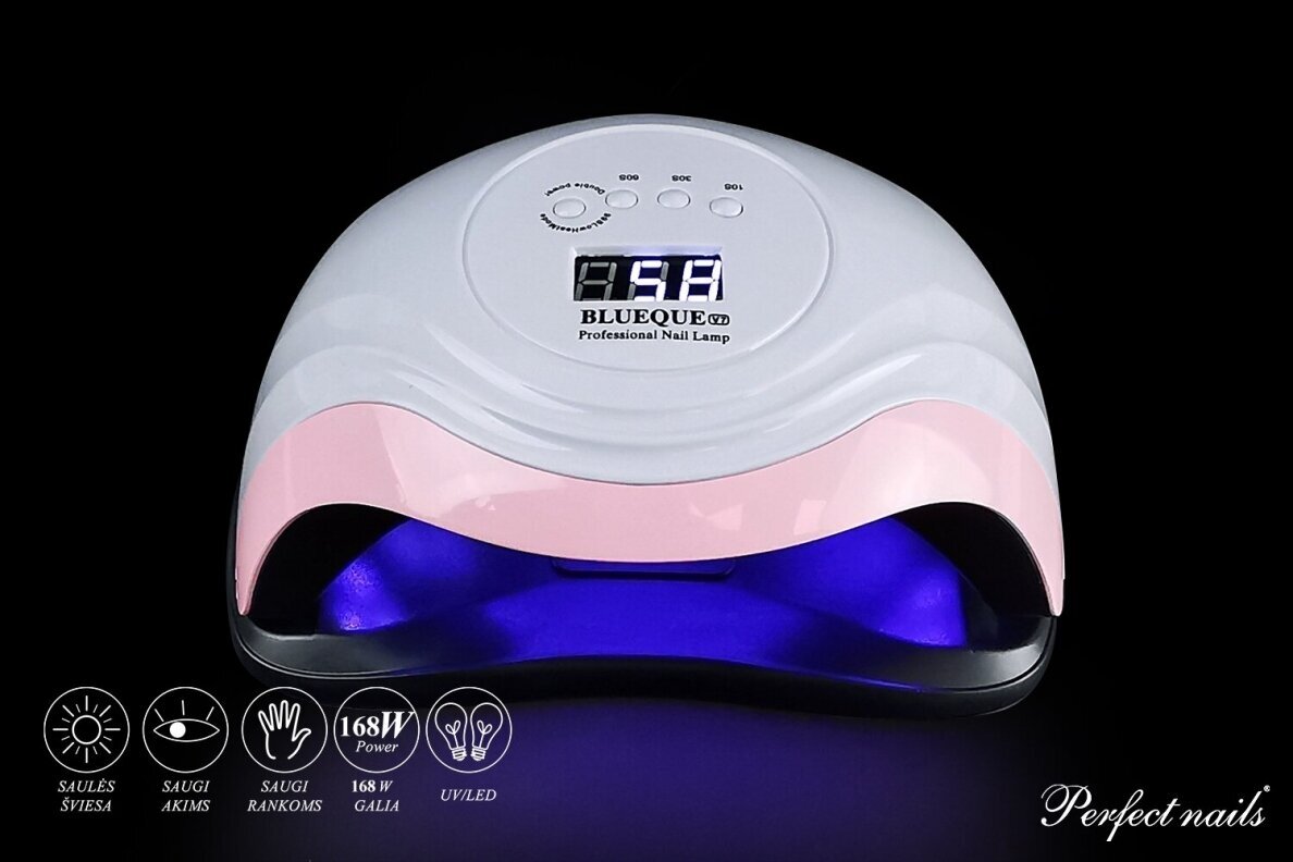 UV/LED hibridinė lempa "Blueque V7" | 168W