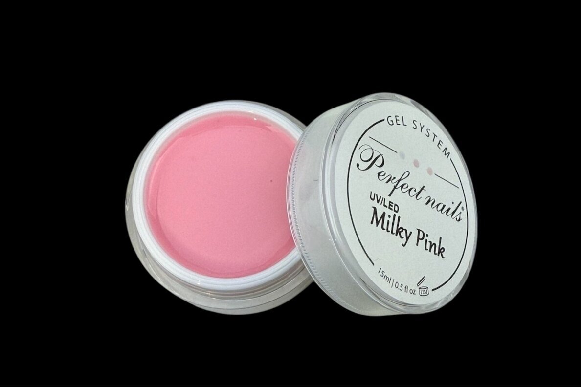UV/LED maskuojantis gelis „Milky Pink Gel“