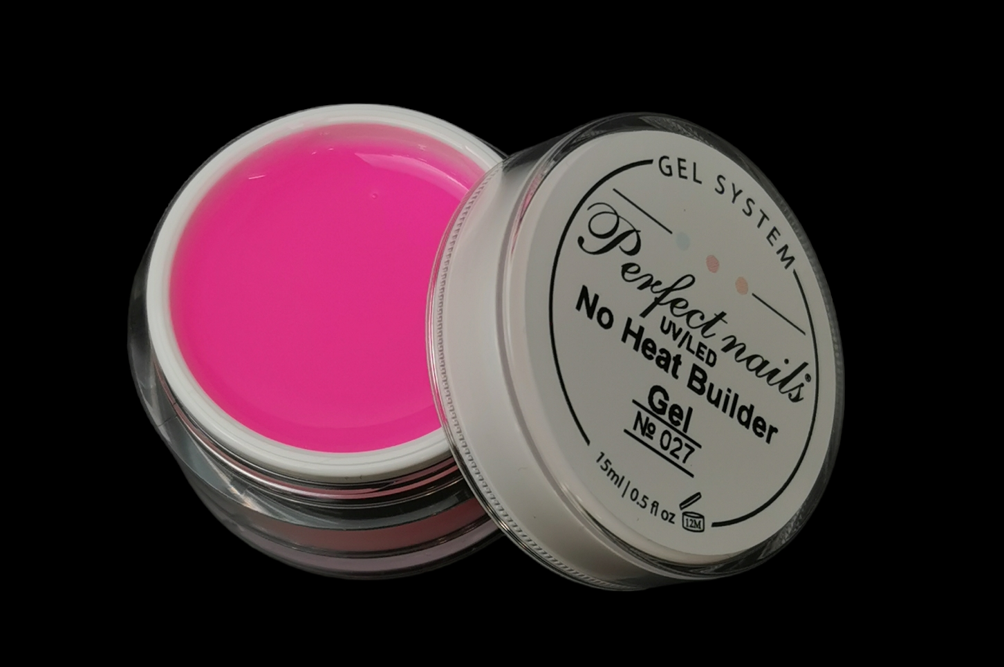 UV/LED maskuojantis gelis "No heat builder 027" | 15ml