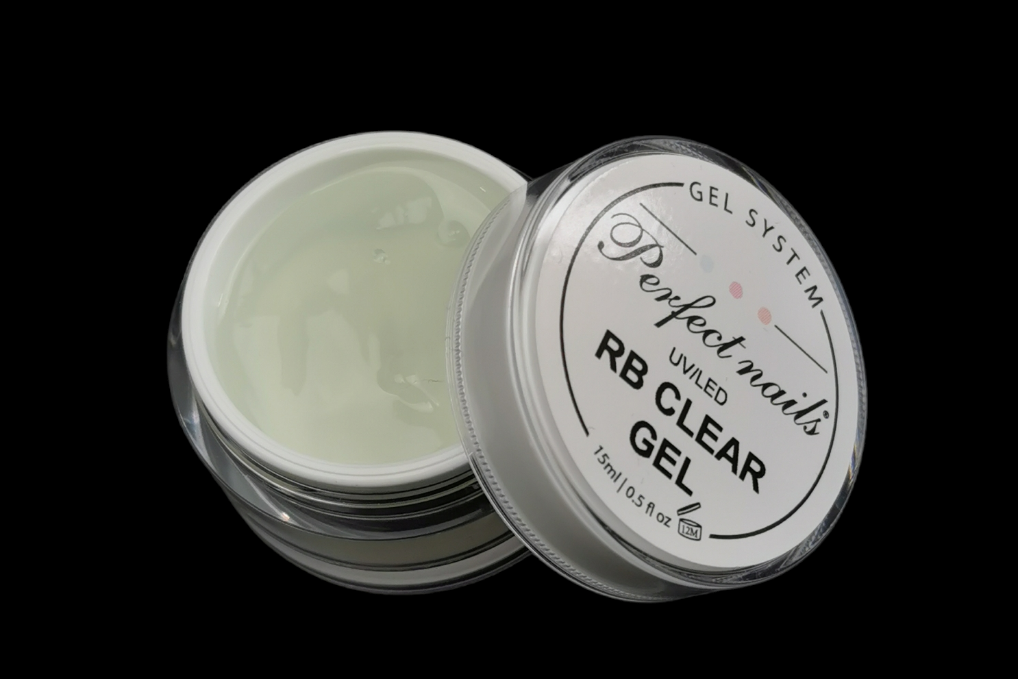 UV/LED skaidrus gelis "RB  Clear " | 15ml