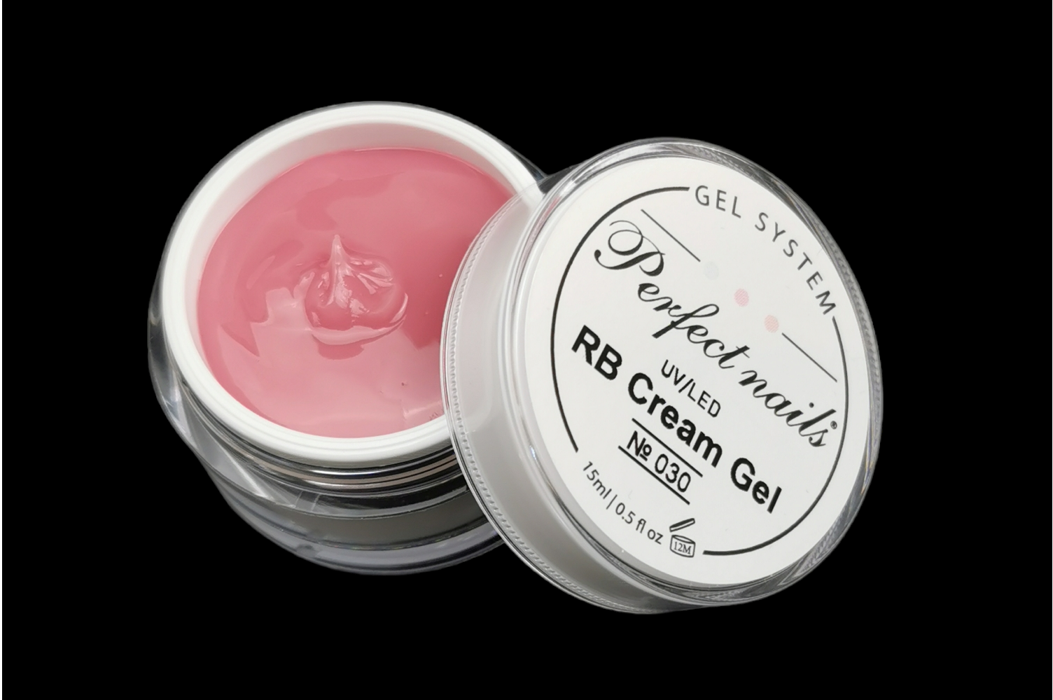 UV/LED maskuojantis gelis "RB  Cream 030" | 15ml