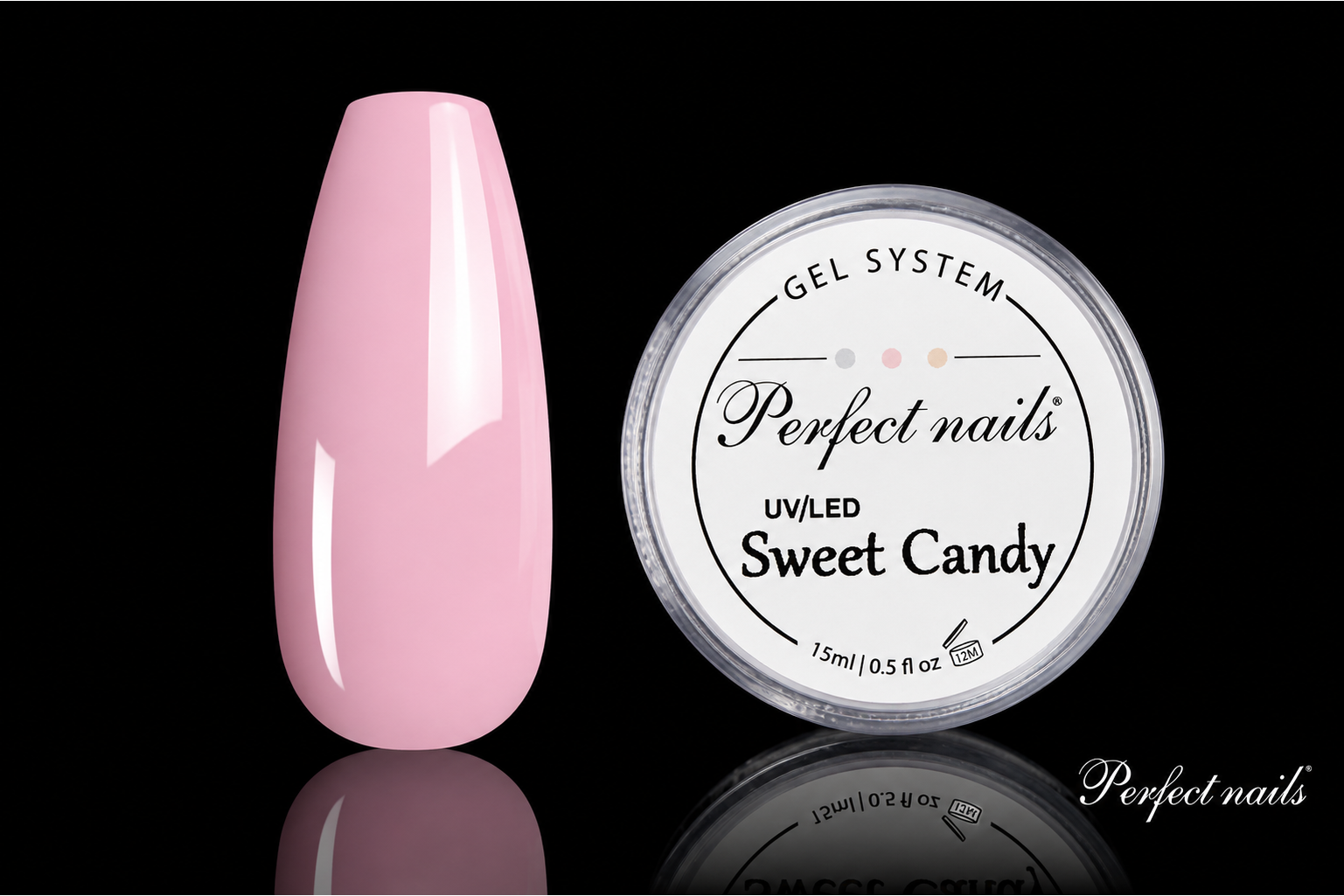 UV/LED maskuojantis gelis „SWEET CANDY“ | 15ml